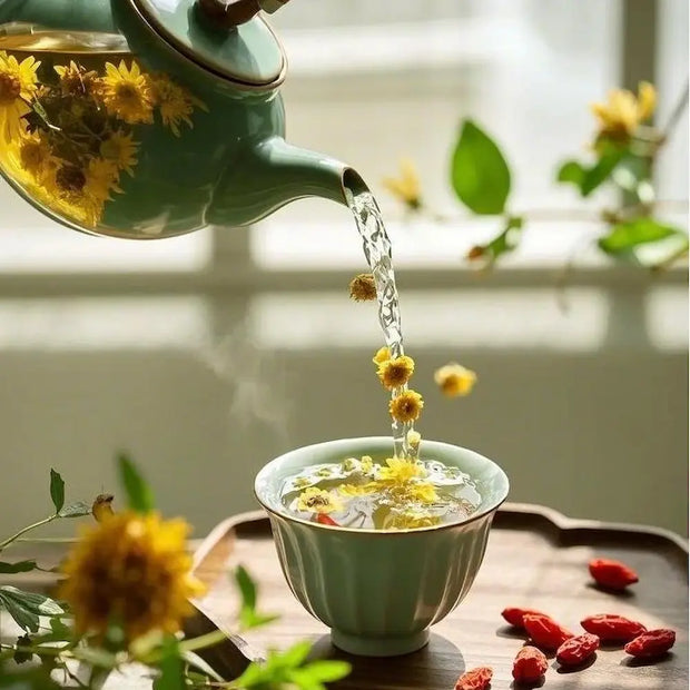 Calming Chrysanthemum Tea - Tai Ju Hua Cha