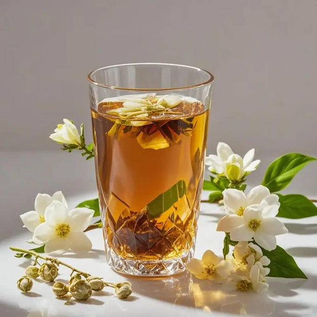 2024 Amber Sunrise Sun-Dried Black Tea Mini Cakes 7g