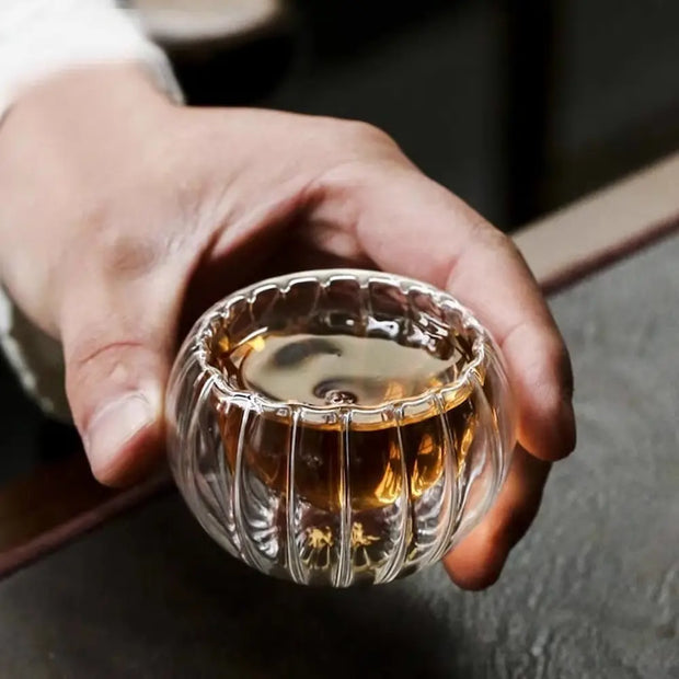 7 Days Of Tea Double-Wall Glass Tea Cup | ~50 ml