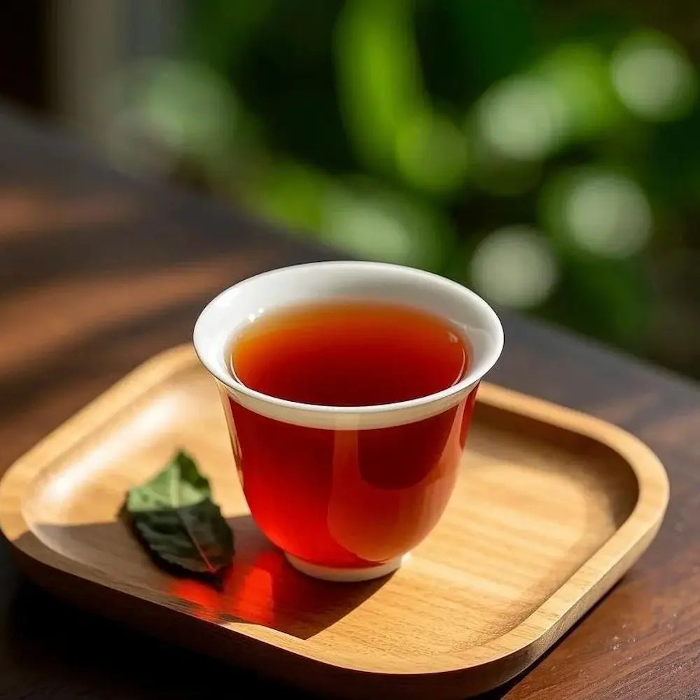 2023 Shai Hong Sun-Dried Black Tea Cake 100g