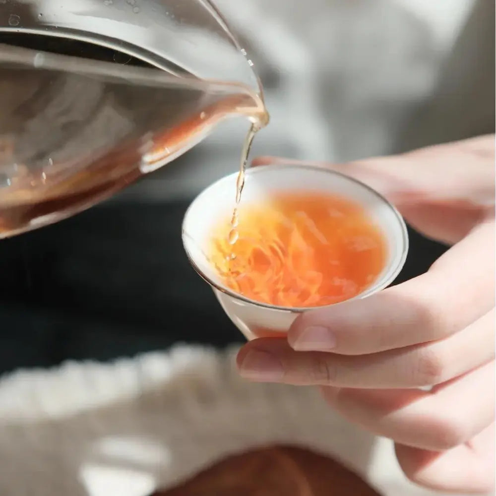 2024 Amber Sunrise Sun-Dried Black Tea Mini Cakes 7g