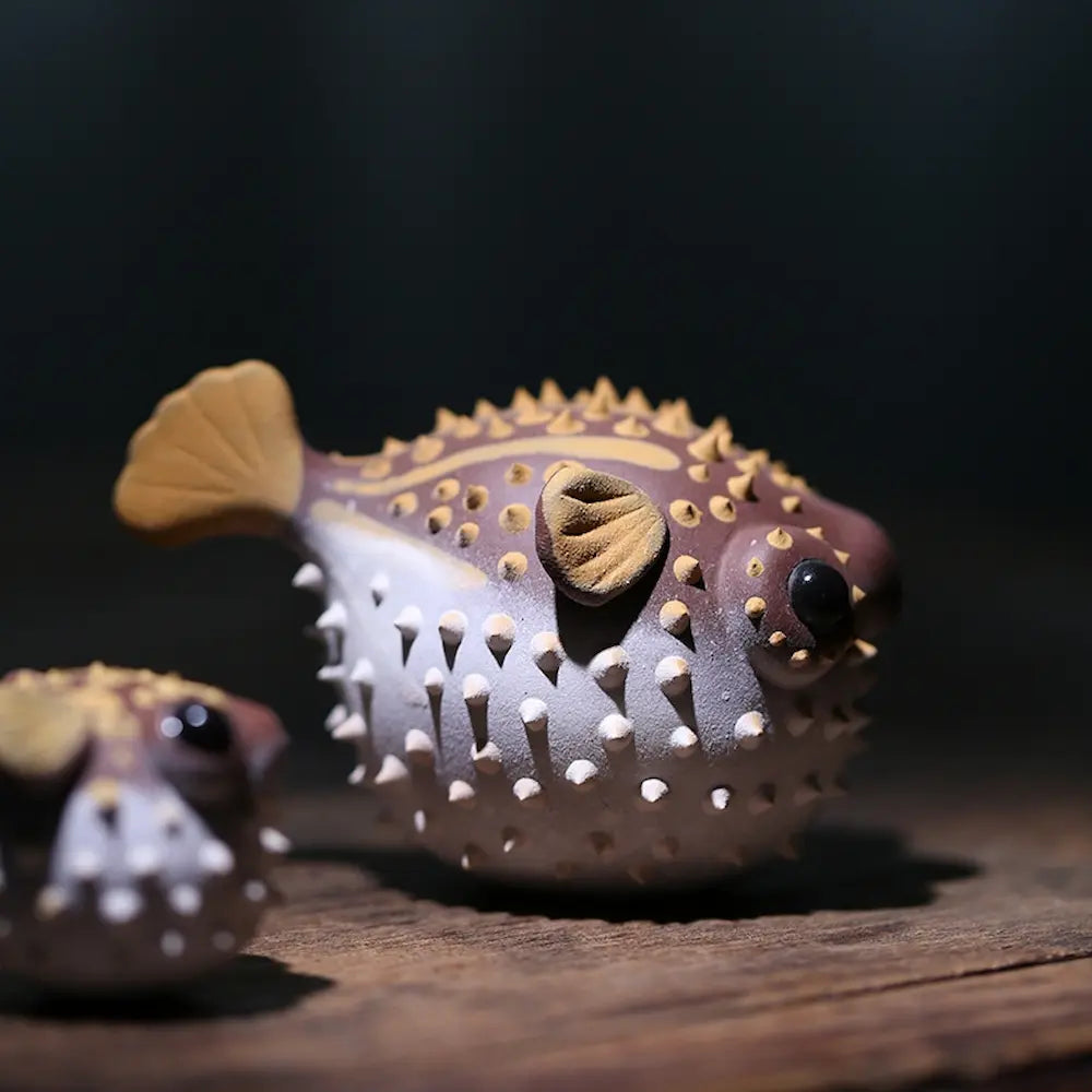 7 Days Of Tea Ceramic Tea Pet – Pufferfish (Spiked)