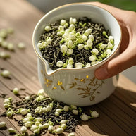 Jasmine Tea with Jasmine Flowers