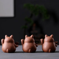 7 Days Of Tea Zisha Clay Tea Pet – Lucky Cat (Maneki Neko)
