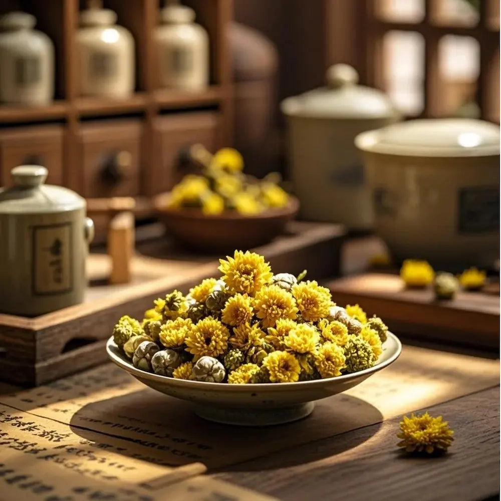 Calming Chrysanthemum Tea - Tai Ju Hua Cha