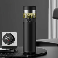 7 Days Of Tea Dual-Chamber Tea Infuser Bottle – Viewing Window | ~420 ml