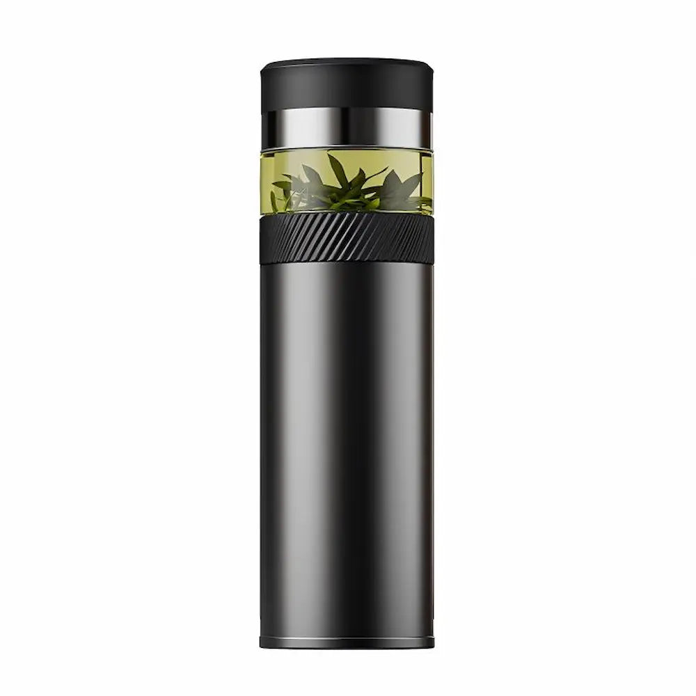7 Days Of Tea Dual-Chamber Tea Infuser Bottle – Viewing Window | ~420 ml