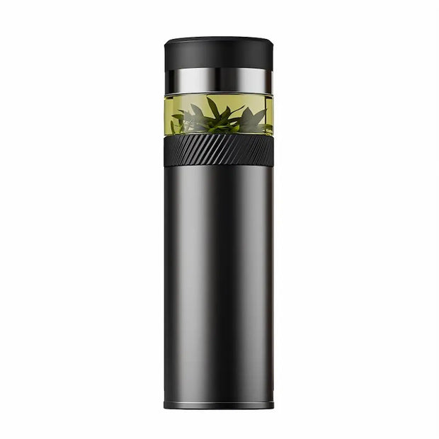 7 Days Of Tea Dual-Chamber Tea Infuser Bottle – Viewing Window | ~420 ml