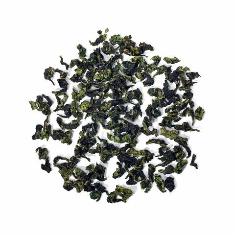 Premium Tie Guan Yin oolong tea leaves, authentic Anxi Iron Goddess of Mercy, tightly rolled and fragrant, featuring floral aroma and smooth taste. Perfect for traditional Chinese Gongfu tea brewing and daily enjoyment.