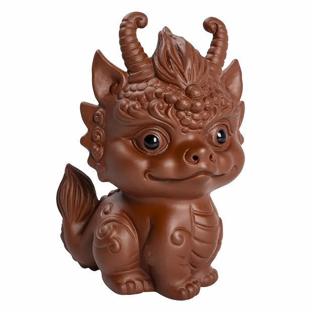 7 Days Of Tea Zisha Clay Tea Pet – Qilin Dragon Guardian