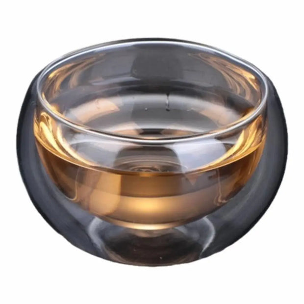 7 Days Of Tea Double-Wall Glass Tea Cup | ~50 ml